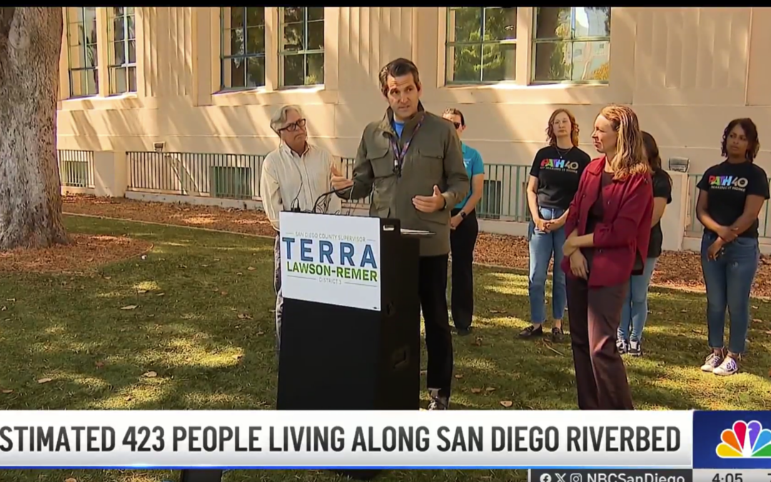 Estimated 423 people living along San Diego Riverbed, new data shows